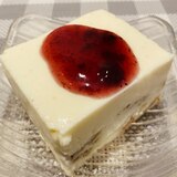 豆腐でヘルシー☆レアチーズケーキ♪